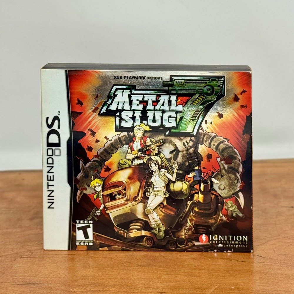 Metal Slug 7 Nintendo DS (2008) Complete with Manual & Disc in Box